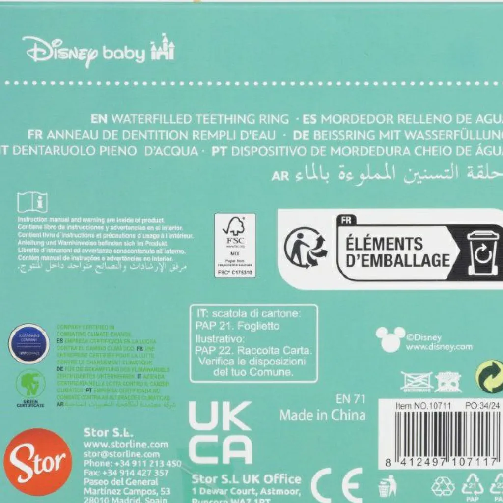 Enfant Stor Accessoires & Déco Chambre D'Enfant|Décoration De Chambre D'Enfant & Accessoires<Anneau de dentition Minnie Mouse BABY