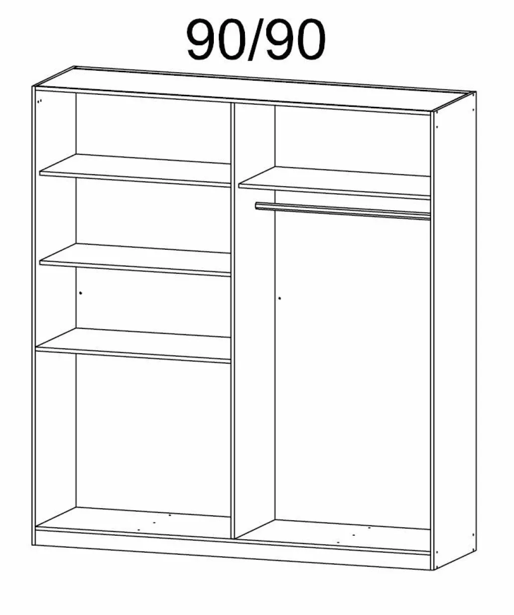 Rauch Armoires À Vêtements<Armoire à portes battantes HOMBURG