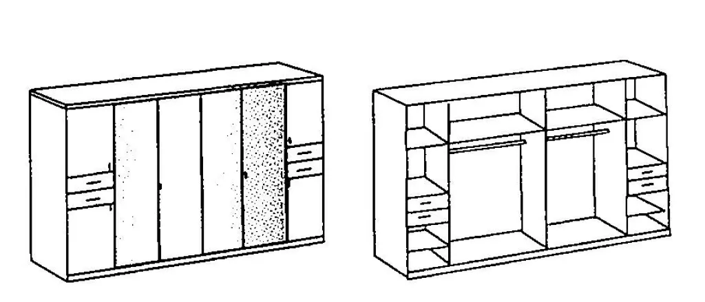 Wimex Armoires À Vêtements<Armoire à portes battantes DANZIG