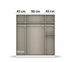 Rauch Armoires À Vêtements<Armoire à portes battantes AGUALVA-CACEM