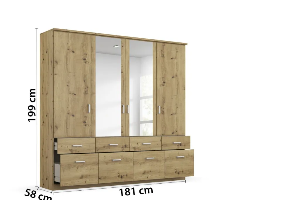 Rauch Armoires À Vêtements<Armoire à portes battantes BREMEN