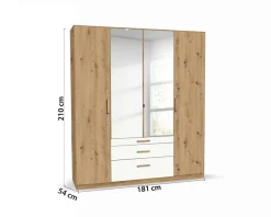 Rauch Armoires À Vêtements<Armoire à portes battantes ABRANTES