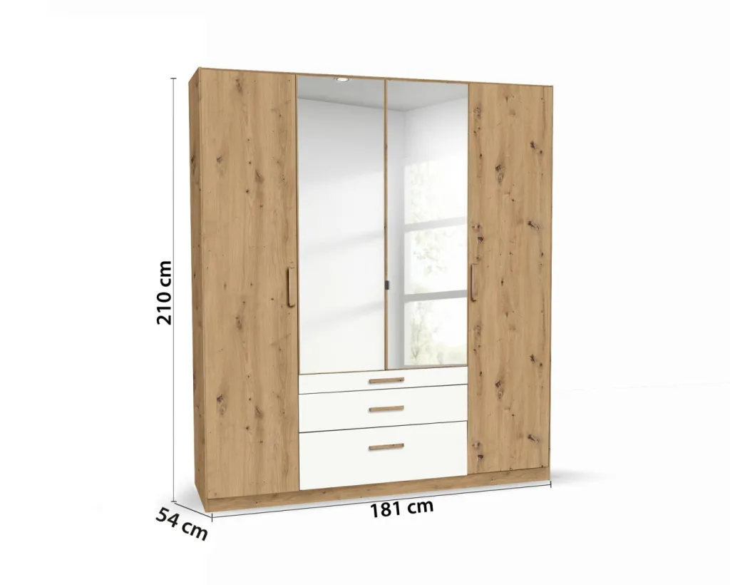 Rauch Armoires À Vêtements<Armoire à portes battantes ABRANTES
