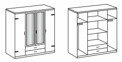 Armoire à portes battantes CORK