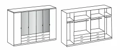 Wimex Armoires À Vêtements<Armoire à portes battantes SULZBACH