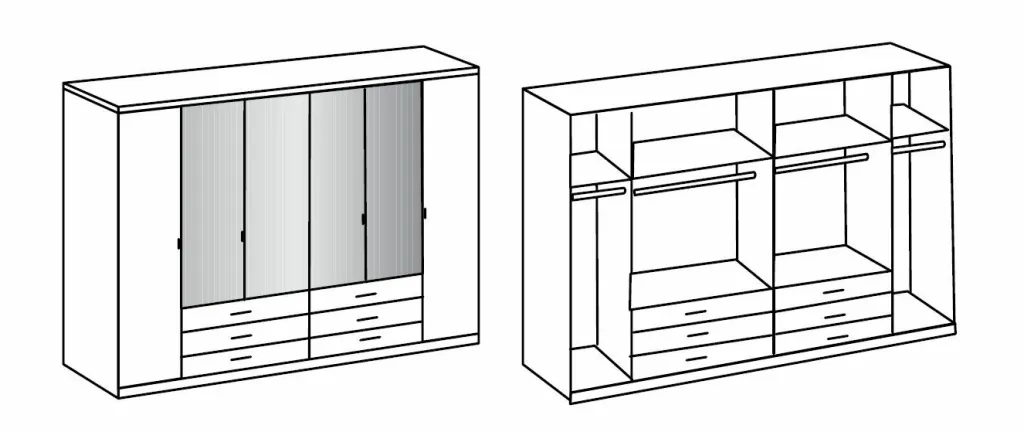 Wimex Armoires À Vêtements<Armoire à portes battantes SULZBACH