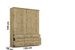 Armoire à portes battantes BREMEN