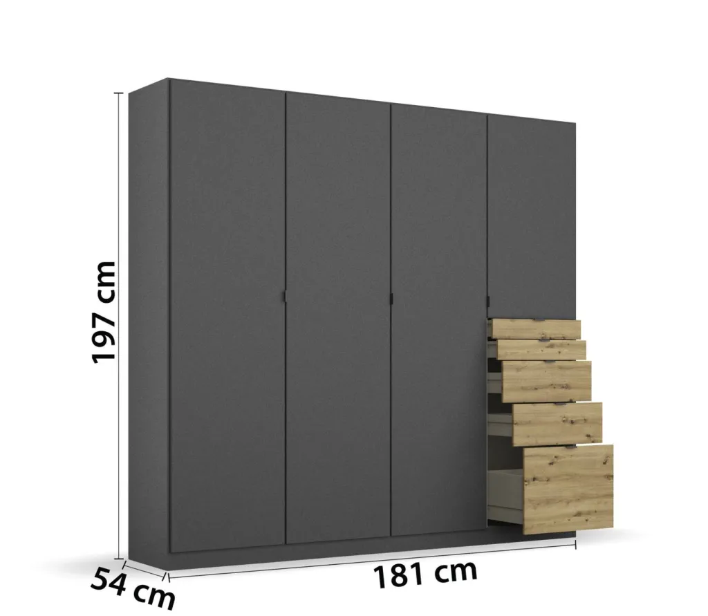 Rauch Armoires À Vêtements<Armoire à portes battantes AGUALVA-CACEM