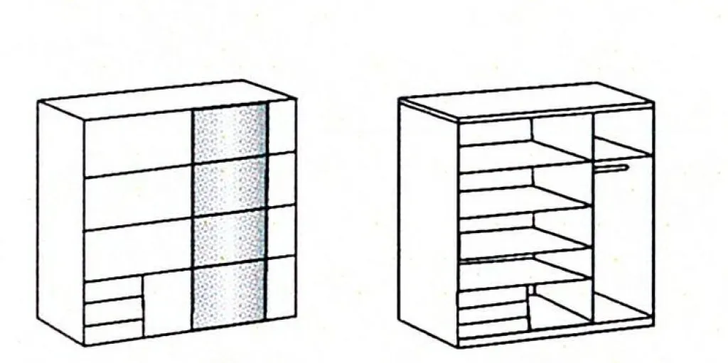 Wimex Armoires À Vêtements<Armoire à portes coulissantes EMDEN