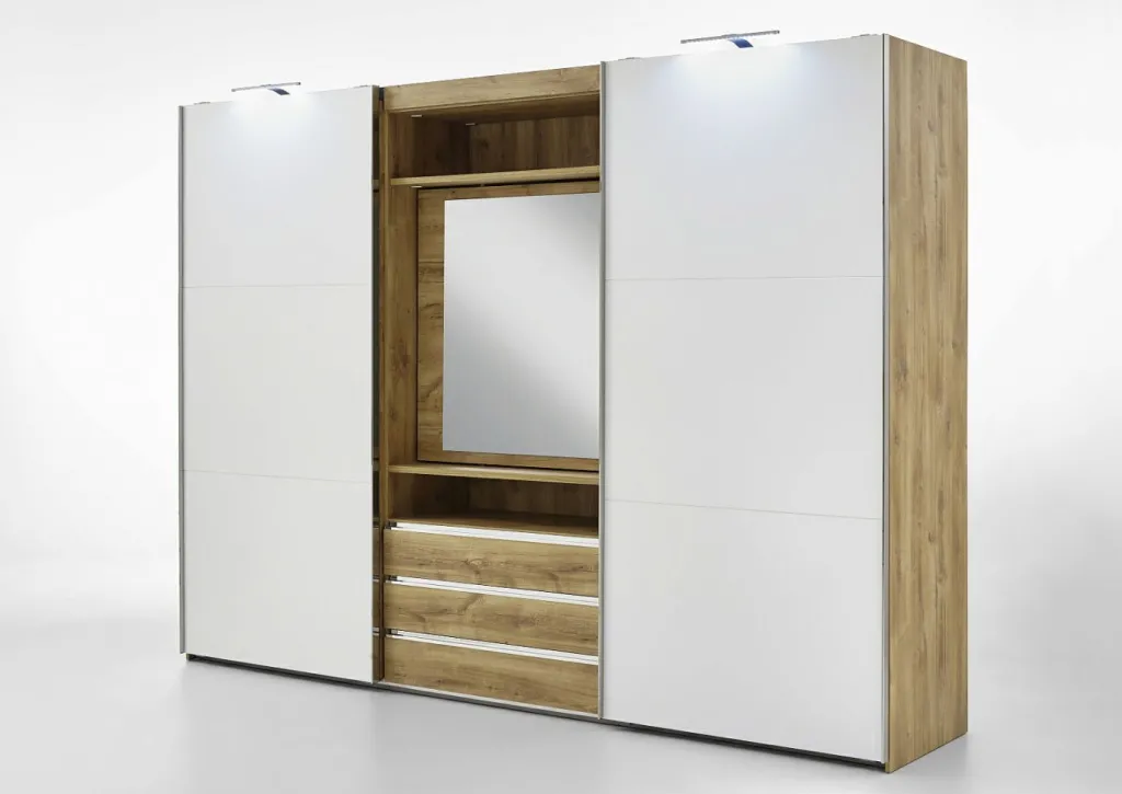 Wimex Armoires À Vêtements<Armoire à portes coulissantes avec miroir pivotant intégré MAGIC