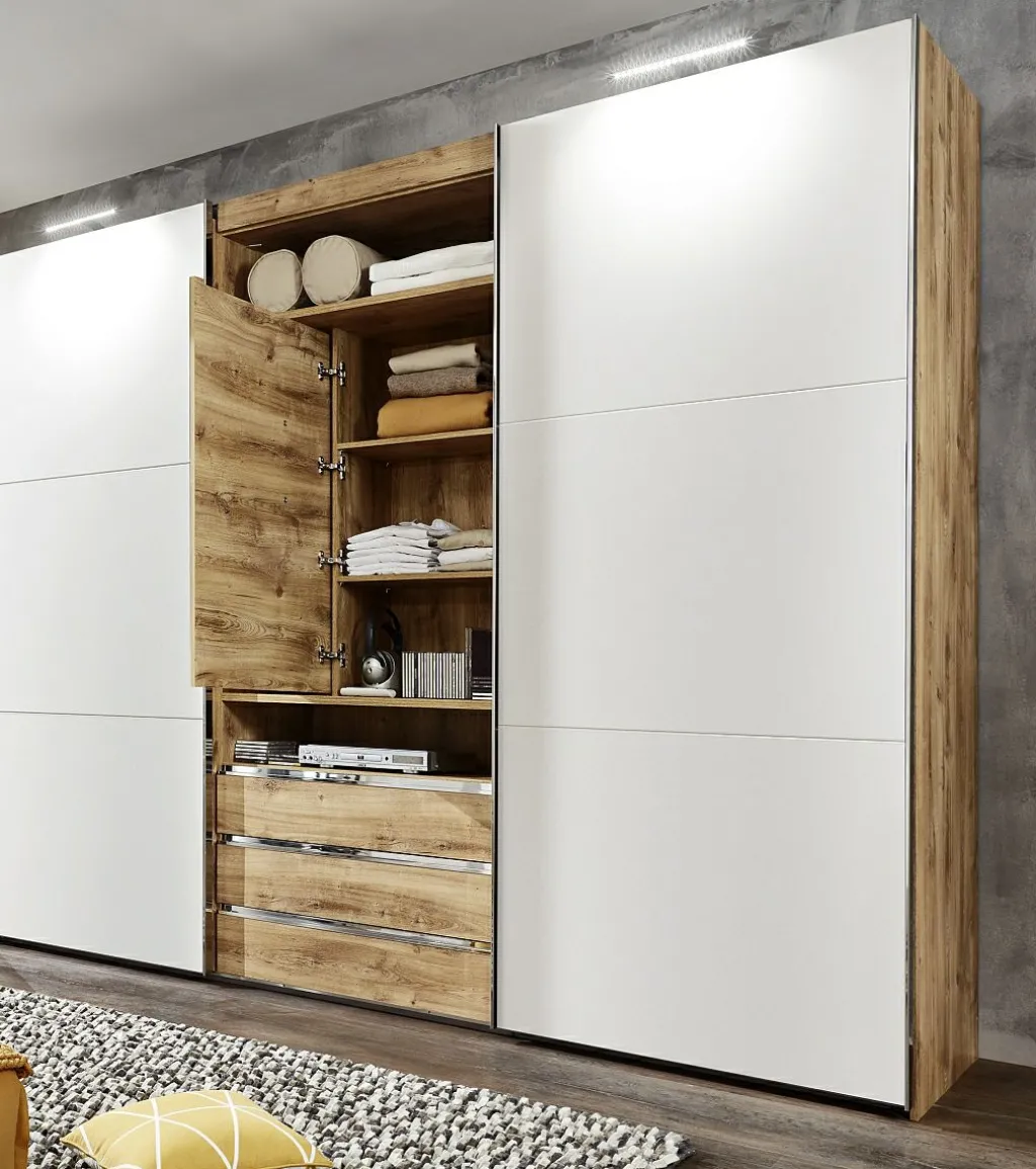 Wimex Armoires À Vêtements<Armoire à portes coulissantes avec support TV intégré MAGIC