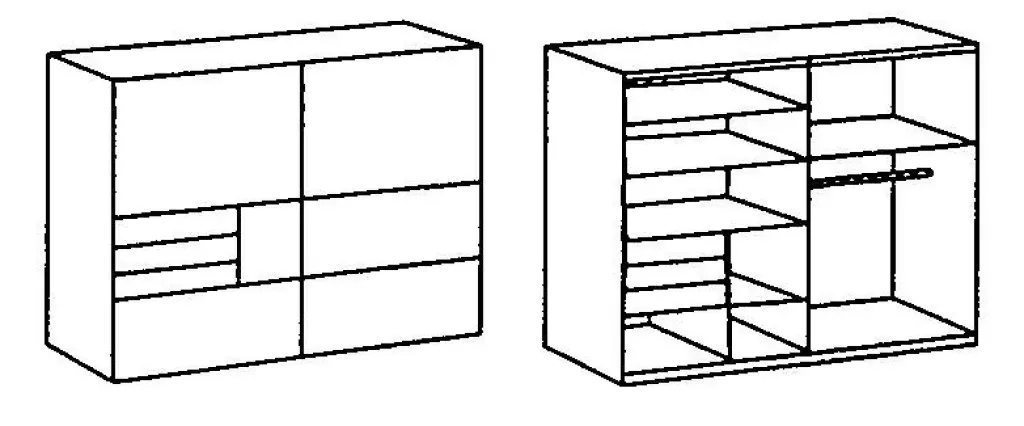 Wimex Armoires À Vêtements<Armoire à portes coulissantes BAMBERG