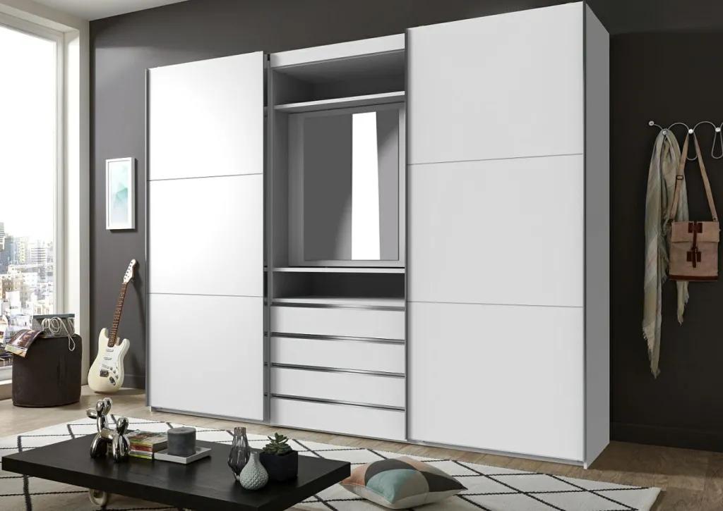 Wimex Armoires À Vêtements<Armoire à portes coulissantes avec miroir pivotant intégré MAGIC