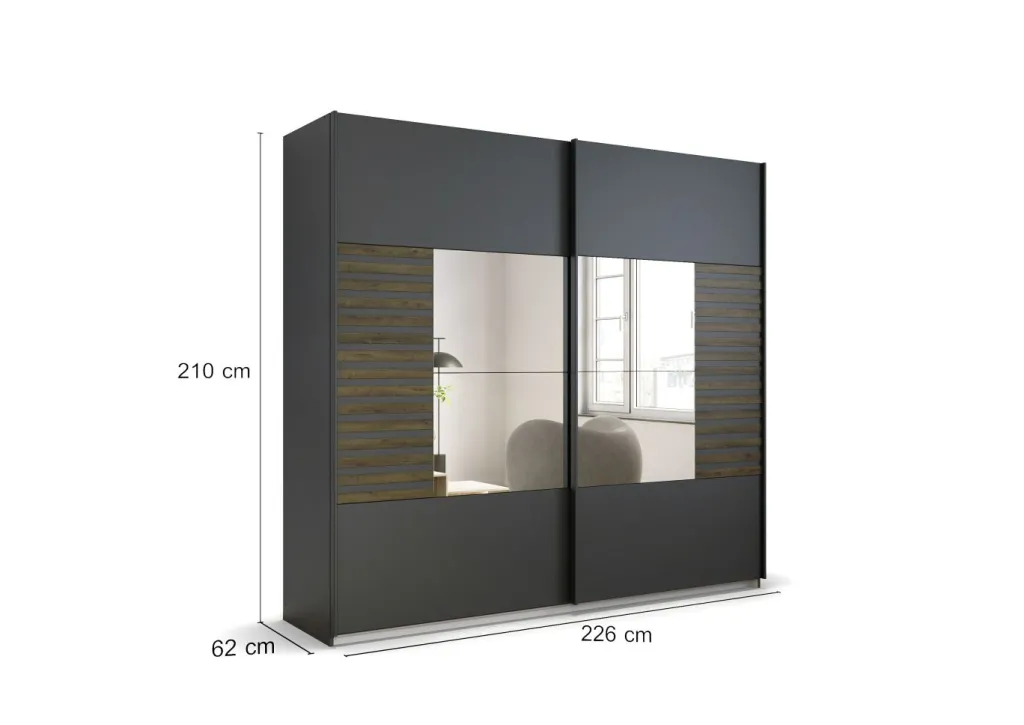 Rauch Armoires À Vêtements<Armoire à portes coulissantes LISSABON