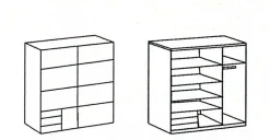 Wimex Armoires À Vêtements<Armoire à portes coulissantes EMDEN
