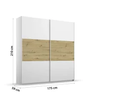 Rauch Armoires À Vêtements<Armoire à portes coulissantes MIRO