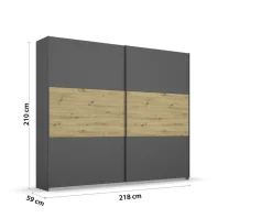Rauch Armoires À Vêtements<Armoire à portes coulissantes MIRO