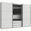 Wimex Armoires À Vêtements<Armoire à portes coulissantes avec support TV intégré MAGIC GLAS