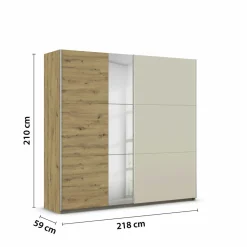 Rauch Armoires À Vêtements<Armoire à portes coulissantes MONZA