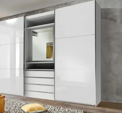 Wimex Armoires À Vêtements<Armoire à portes coulissantes avec miroir pivotant intégré MAGIC GLAS