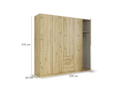 Armoire à vêtements ALABAMA