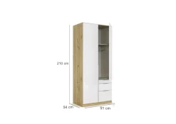 Armoire à vêtements ALABAMA