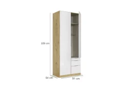 Armoire à vêtements ALABAMA