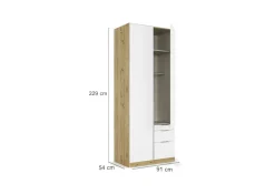 Armoire à vêtements ALABAMA
