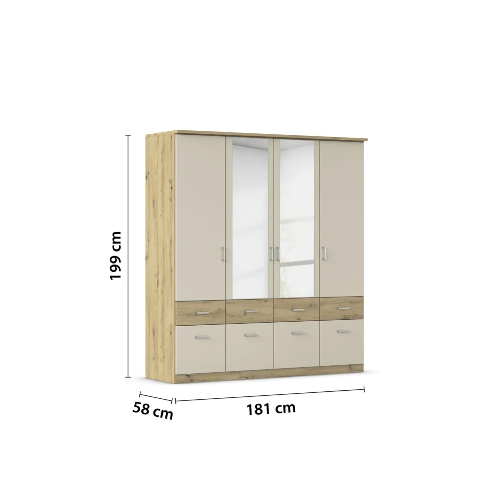 Armoire à vêtements BREMEN-EXTRA