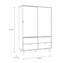 Armoire à vêtements VANKKA