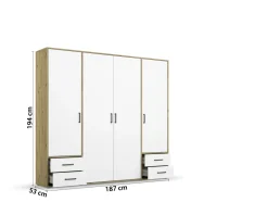 Rauch Armoires À Vêtements<Armoire à vêtements VOYAGER
