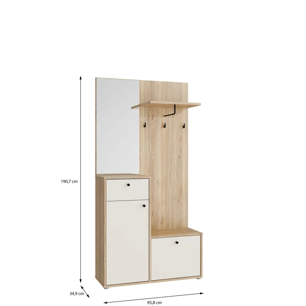 Forte Vestiaires D'Entrée Complets<Armoire compacte KENDRAY