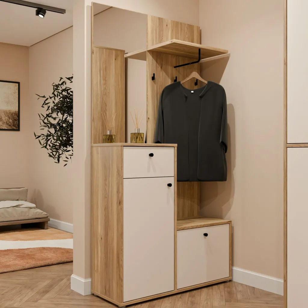 Forte Vestiaires D'Entrée Complets<Armoire compacte KENDRAY