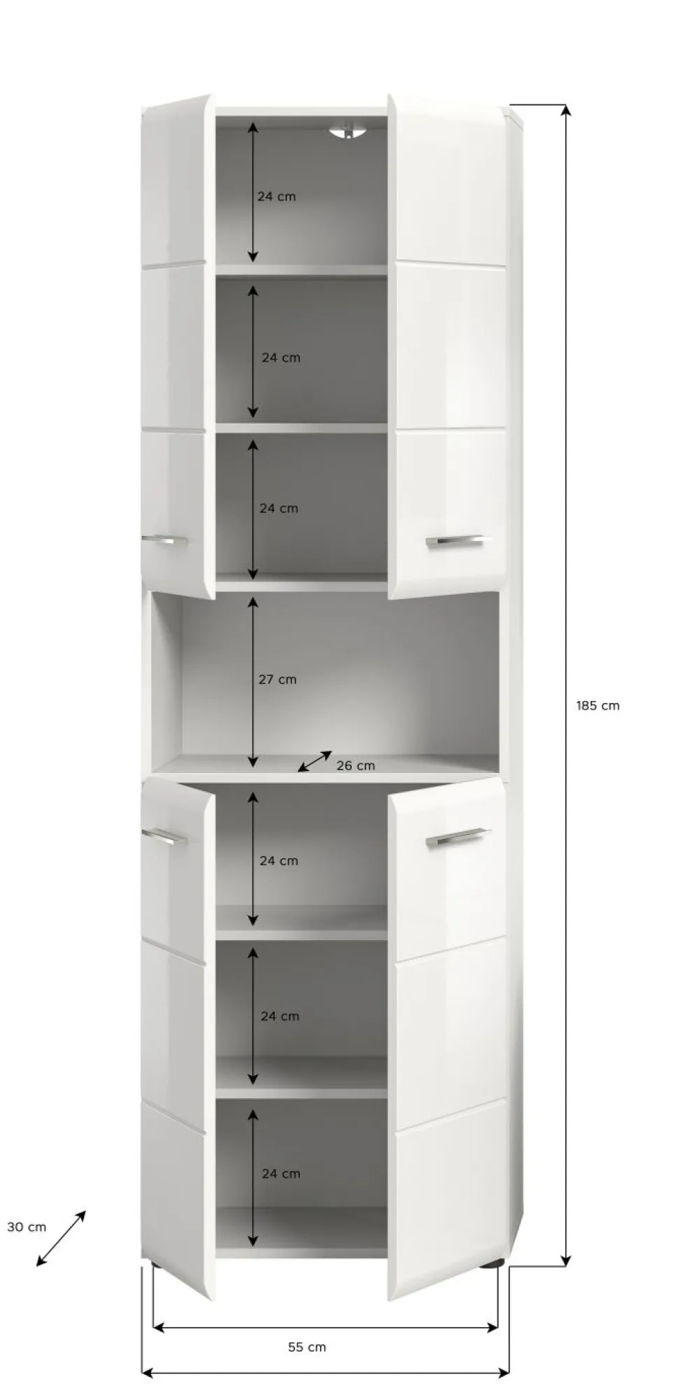 Armoire de salle de bains BONGA
