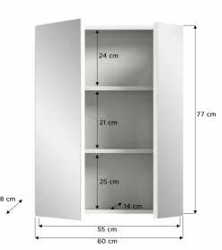 Armoire de toilette AMBO