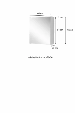 Held Armoires De Toilette|Armoires De Salle De Bains<Armoire de toilette 60cm PORTA