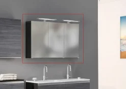 Held Armoires De Toilette|Armoires De Toilette<Armoire de toilette 3D 120 cm AREZZO