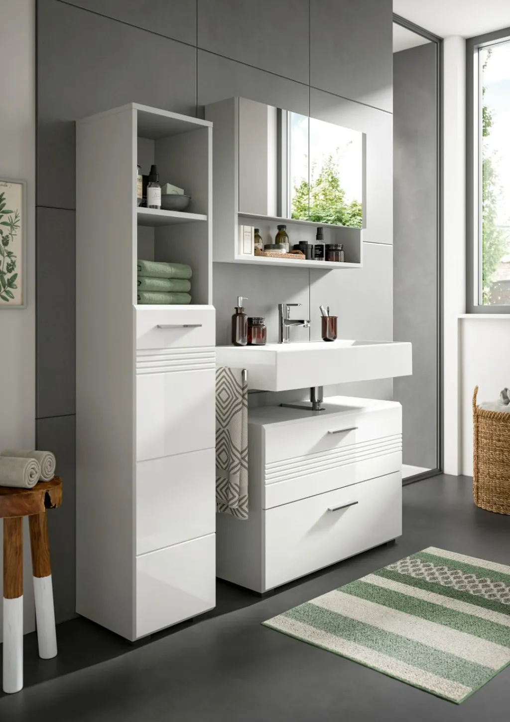 Xonox Armoires De Toilette|Armoires De Salle De Bains<Armoire de toilette DILLA