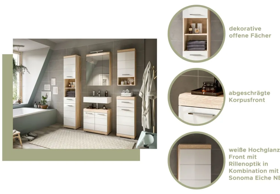 Armoire de toilette GIMBI