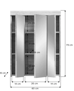 Xonox Armoires De Toilette|Armoires De Salle De Bains<Armoire de toilette GIMBI