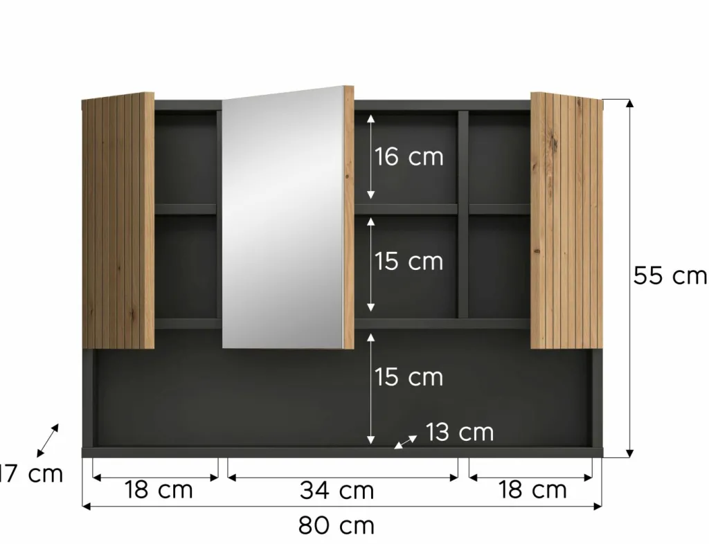 Xonox Armoires De Toilette|Armoires De Salle De Bains<Armoire de toilette MONE