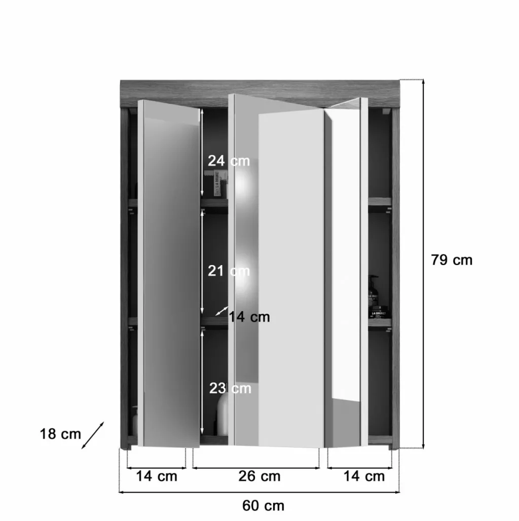 Xonox Armoires De Toilette|Armoires De Salle De Bains<Armoire de toilette SEWULA