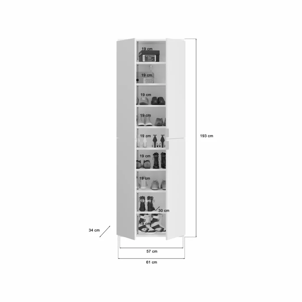 Xonox Armoires De Vestiaire<Armoire d’entrée BODITE