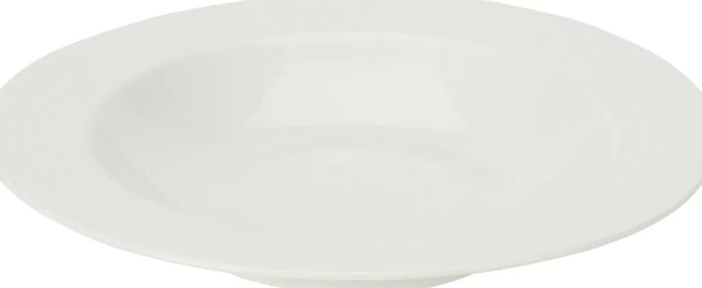 Koopman Vaisselle & Couverts<Assiette creuse en porcelaine 23cm WHITE