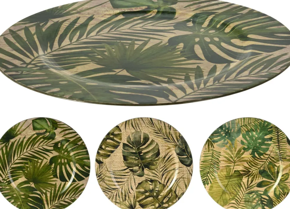 Assiette décorative JUNGLE