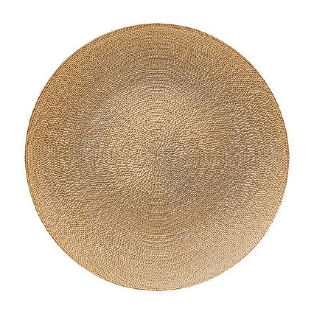 JJA Vaisselle & Couverts<Assiette dorée AURORA