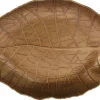 Assiette en forme de feuille EH