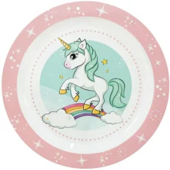 Assiette licorne RAINBOW