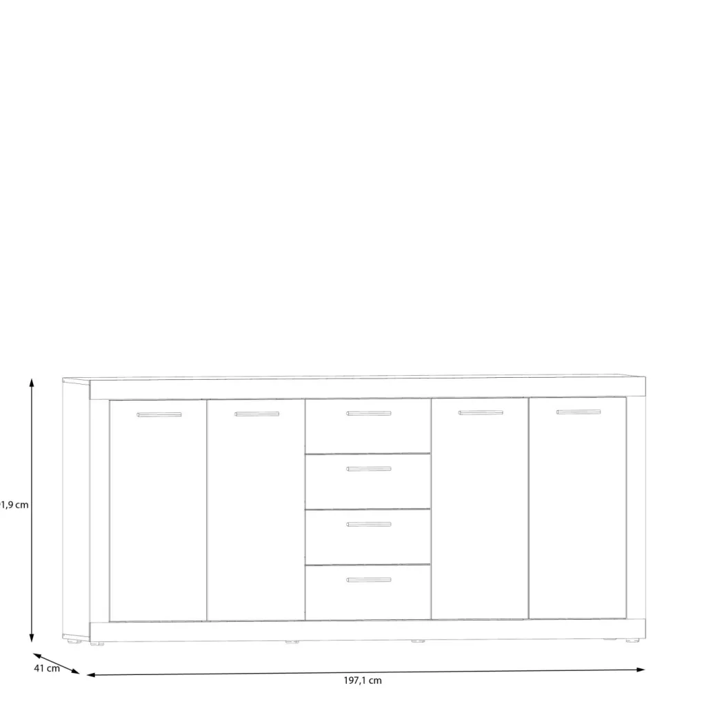 Forte Commodes Combinées|Bahuts<Bahut BACCIO
