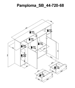 Bega Consult Bahuts Hauts<Bahut haut PAMPLONA